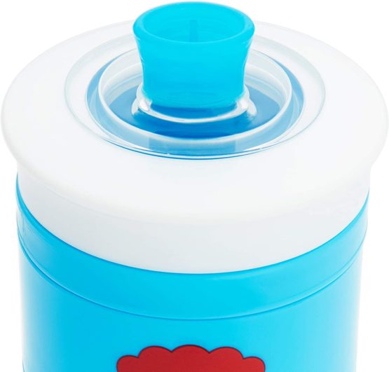 Munchkin Twisty Mix & Match Character Sippy Cup, 9oz/266ml, Blue - Image 2