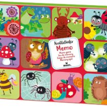 Moses 16119 Crawling Beetle Memo | Classic Game for Children from 3 Years, Colourful