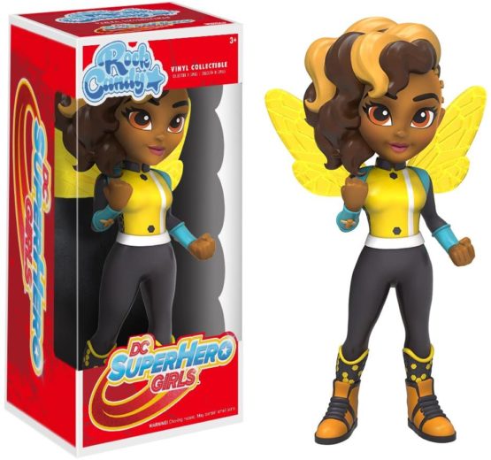 DC Comics Funko Pop! Rock Candy Super Hero Girls Bumble Bee Figure - Image 2