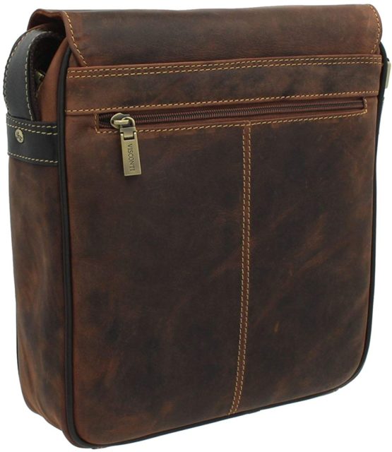 Visconti Leather Messenger Bag Style 16011 - Image 4