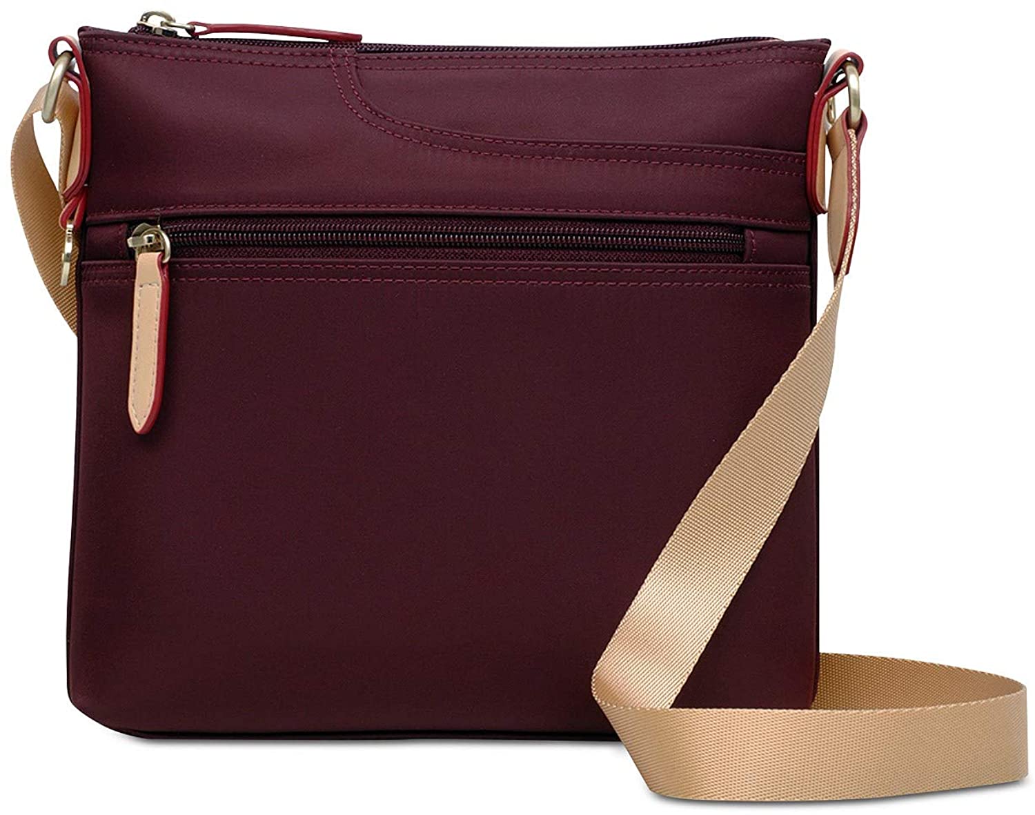 Radley Pocket Essentials Medium Zip Top Crossbody Bag in Port BigaMart