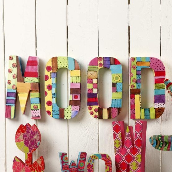 Creativ 100263 20.5 cm 1-Piece Papier Mache Letter M, Beige - Image 3