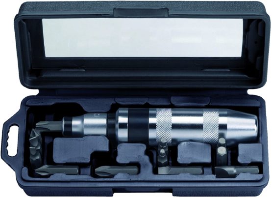 Bahco 7865 BH7865 Assortment Bit with Phillips/Slotted/Hex Screws, Black