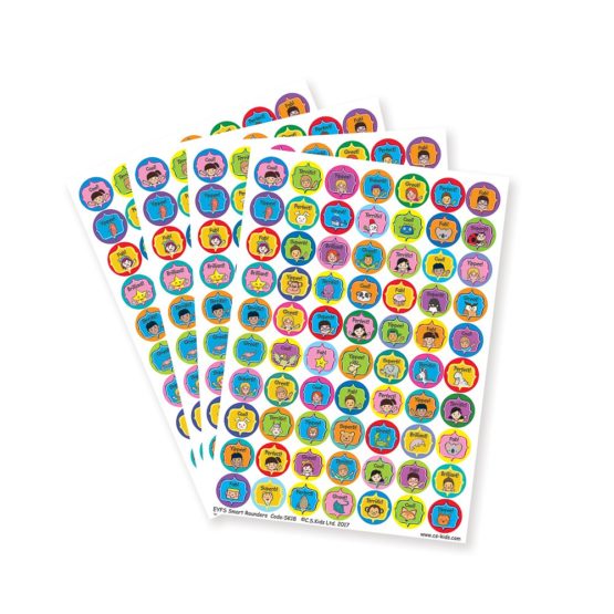 C.S. Kids EYFS Smart Rounders – Round Stickers, Teacher & Parent Reward ...