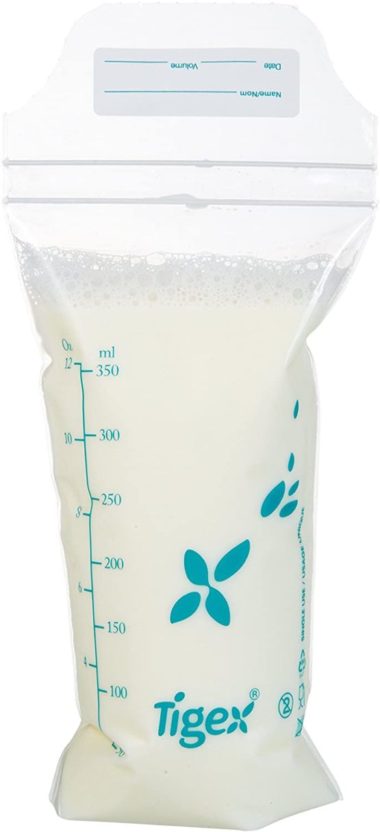 Tigex 20 Breast Milk Storage Bags