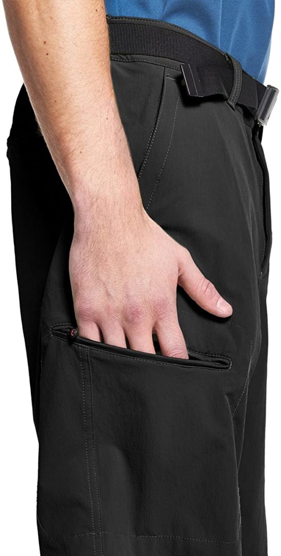 maier sports Men's Huang Functional Bermuda Shorts-Black, Size 52 - Image 3