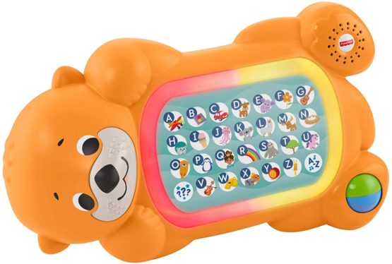 Fisher-Price Linkimals Lola la Lplus, Interactive Baby Learn Alphabet, Sounds and Lights, French Version, 9 Months and Above, GJB02 - Image 4