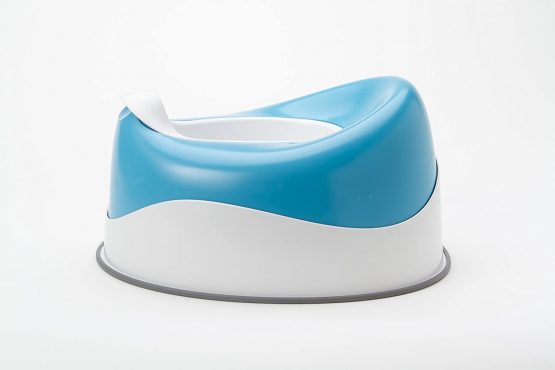 Prince Lionheart Pottypod® Basix | Potty Training | Removeable Basin | Splash Guard | Slip Resistant Base | Lightweight | Comfortable Design – Berry Blue - Image 3