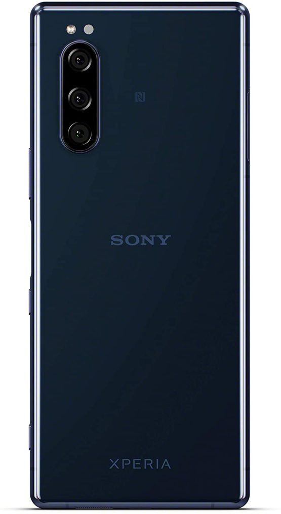 Sony Xperia 5 - 6.1” FHD+ HDR OLED 21:9 Display, Triple-Camera-System with Eye AF, 6GB RAM, 128GB Memory - Blue - Image 2