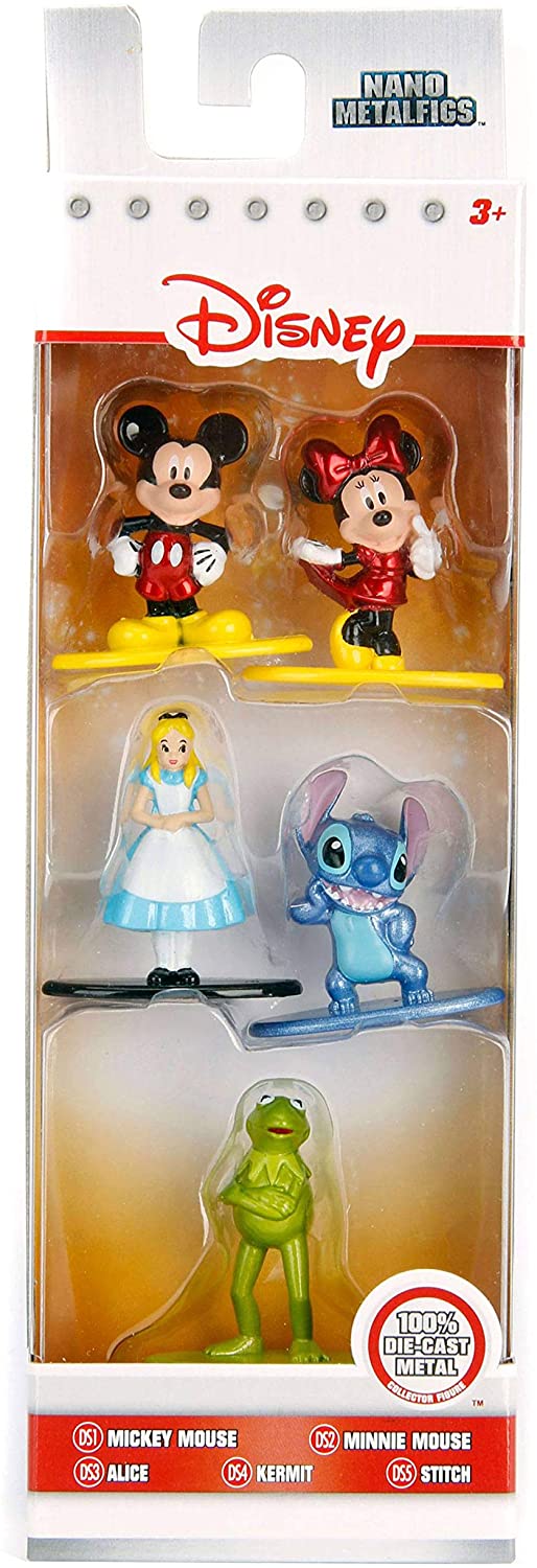 Disney - Pack of 5 Figures Nano MetalsFigs, Multicoloured - Image 2
