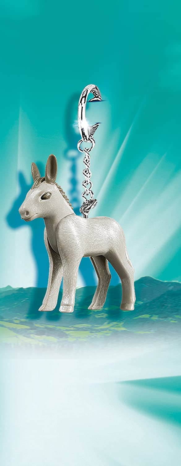 Playmobil 6668 Collectable Baby Donkey Keyring, Fun Imaginative Role-Play, PlaySets Suitable for Children Ages 4+ - Image 2