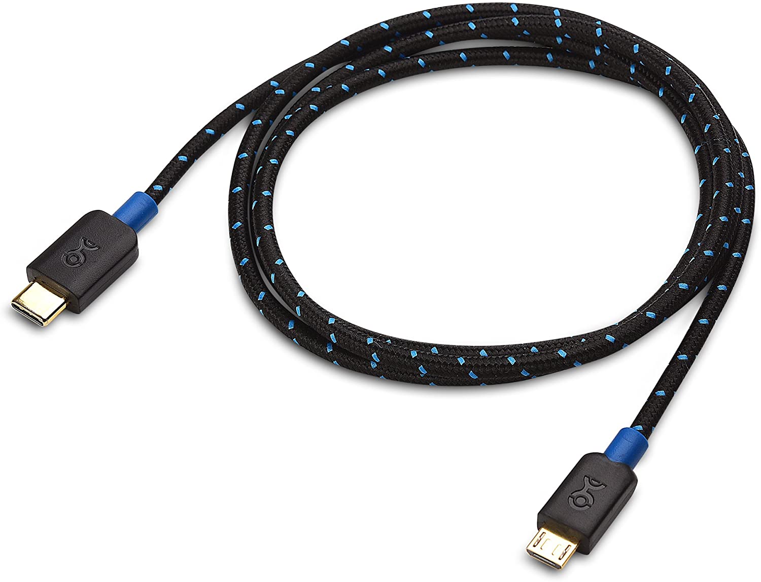 Cable Matters Braided USB C to Micro USB Cable 1m, (3A/15W Charging, 480Mbps Data) - Image 2