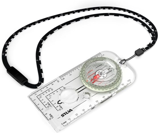 Silva Outdoor Compass 55, transparent, only size
