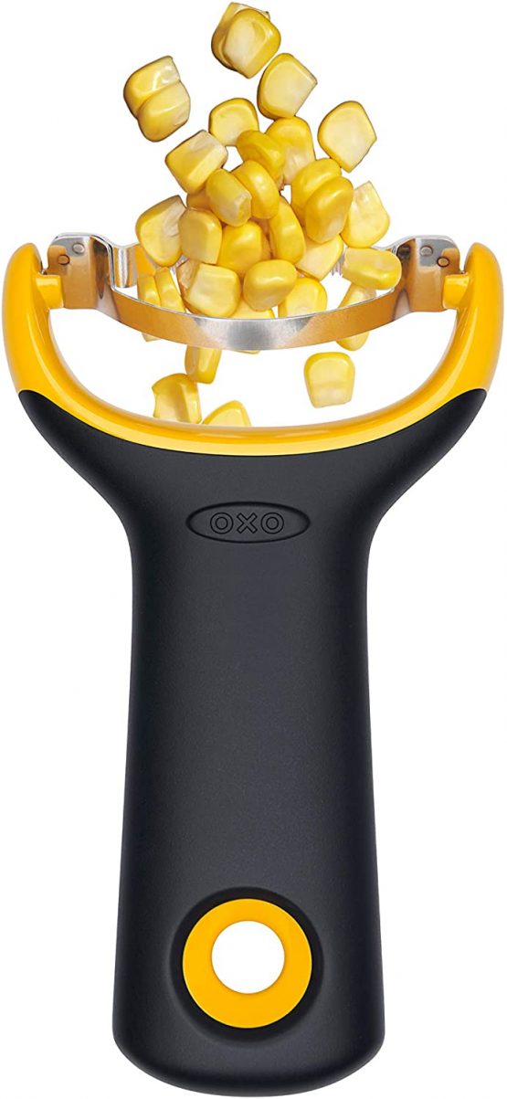 OXO Good Grips Corn Prep Peeler INOXO.11244400ML, Inoxidable, Yellow - Image 2
