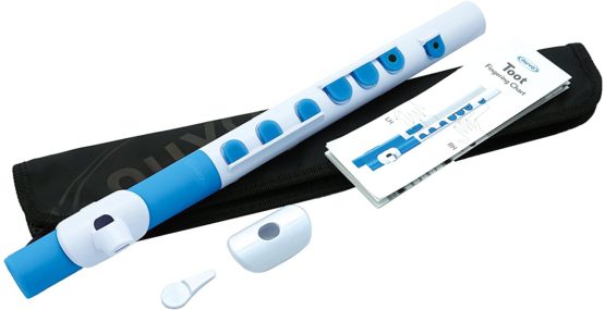 Nuvo N430TWBL Toot Trim Supplied with Bag, White/Blue