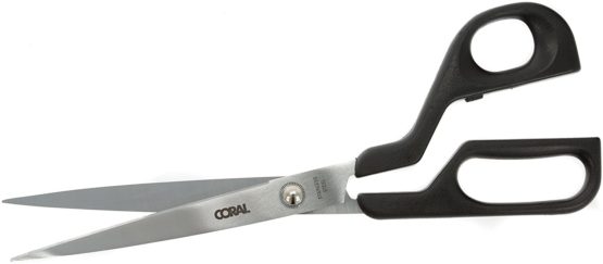 Coral 56600 Endurance Scissors with Sharp Stainless Steel Shears for Wallpaper and General Purpose 29CM / 11.5 inch, Black/Silver, 11.5" - Image 2