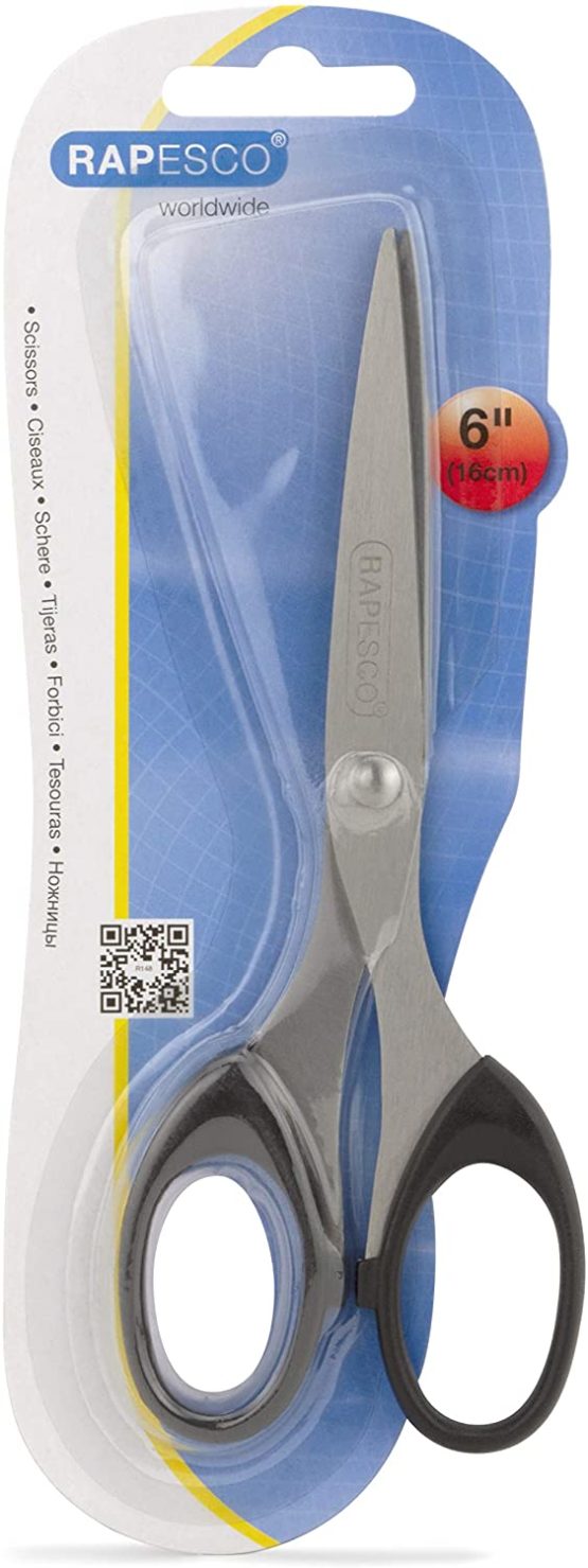 Rapesco CS6RY0B1 16 cm Scissors, Black - Image 2
