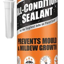 Gorilla 1144110 All Conditions Sealant Silicone Clear 295ml