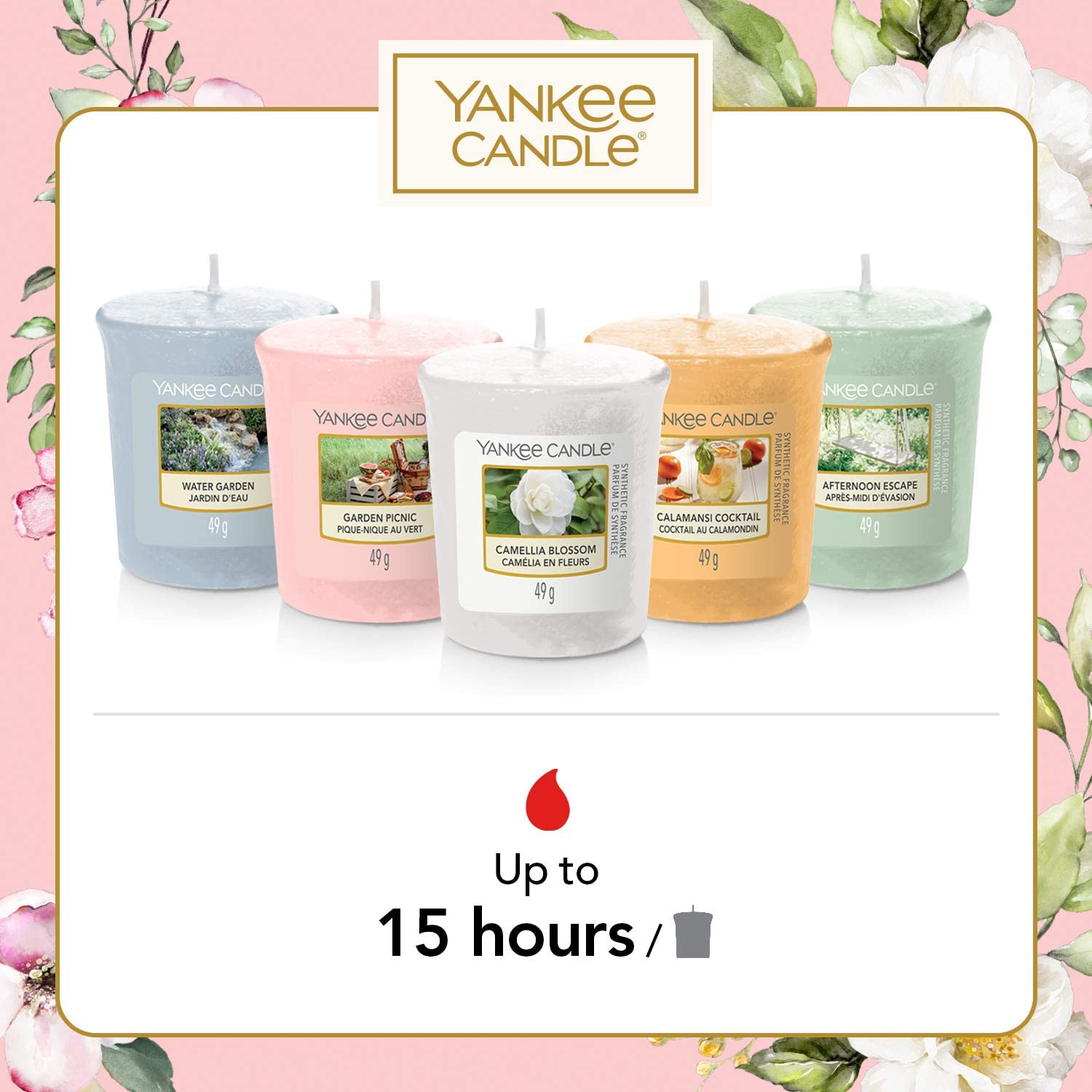 Yankee Candle Gift Set 3 Scented Votive Candles The Last Paradise