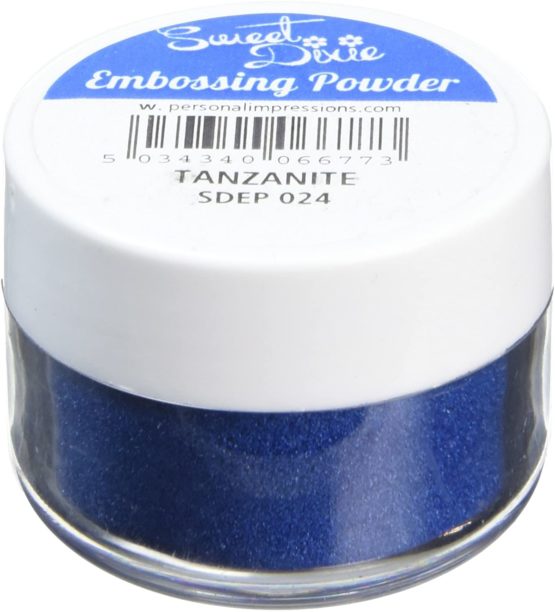 Sweet Dixie Embossing Powder Tanzanite, Synthetic Material, 4 x 4 x 3 cm