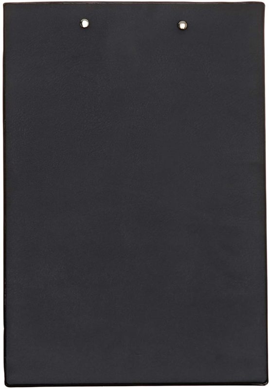5 Star Standard Clipboard with PVC Cover Foolscap Black - Image 2