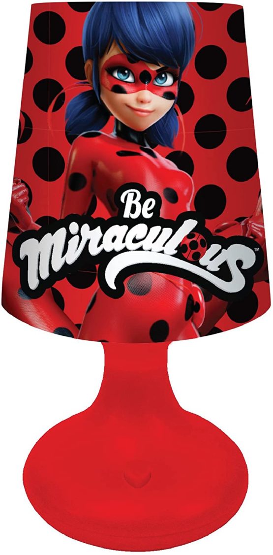 Joy Toy 65971 Figures & Character Ladybug LED Mini Lampshade 7 x 18 cm Battery Operated in Gift Packaging