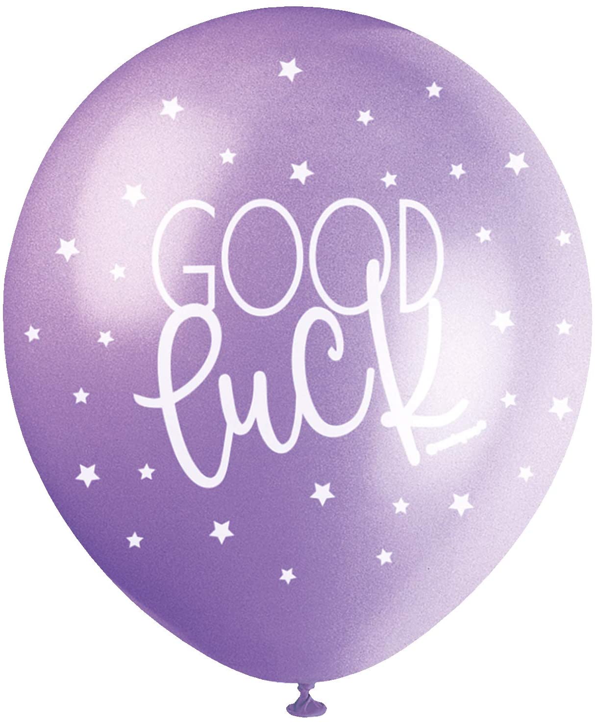 Good Luck Multicolor Latex Balloons (30cm) Pack of 5 - Party Balloons for Celebrations & Decorations, Yellow - Image 3