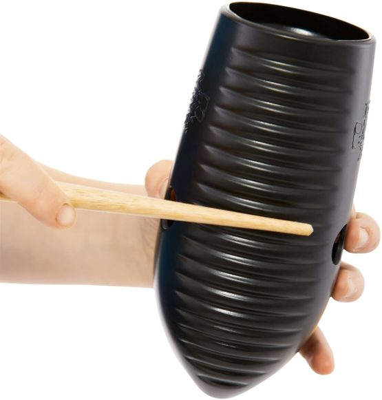 Meinl NINO581BK Mini Guiro - Black - Image 3