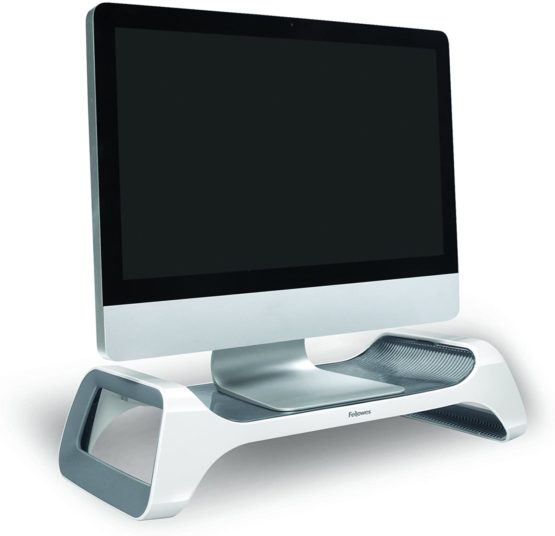 Fellowes I-Spire Monitor Lift - For Monitors, Laptops, Printers Up To 5.5KG 22.7cm x 50.64cm x 12.38cm - Image 4
