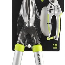 Colours Spear and Jackson Bypass Secateurs and Hand Shear Set - Green