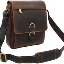 Visconti Leather Messenger Bag Style 16011