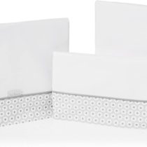 Petit Lazzari Alvin 3 Piece Maxi Cot Sheet 70 x 140 cm Grey