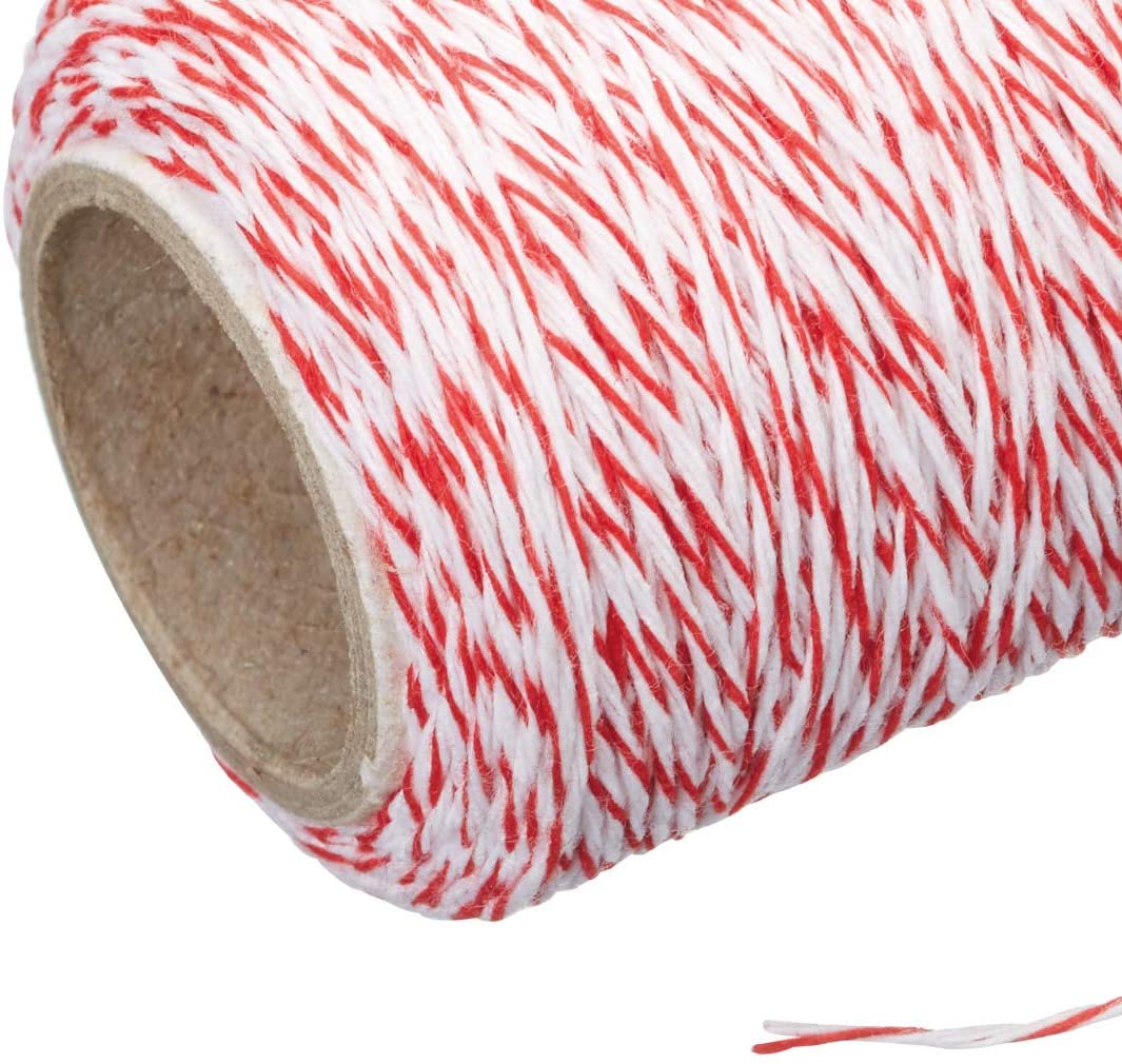 KitchenCraft Butchers' Twine, 6 m (197 ft) - Red/White, Multicolour, 21 x 9 x 4 cm - Image 3