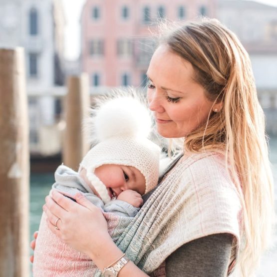 Didymos Woven Baby Wrap, Prima Aurora, Size 5, 420 cm, Multicolor - Image 3
