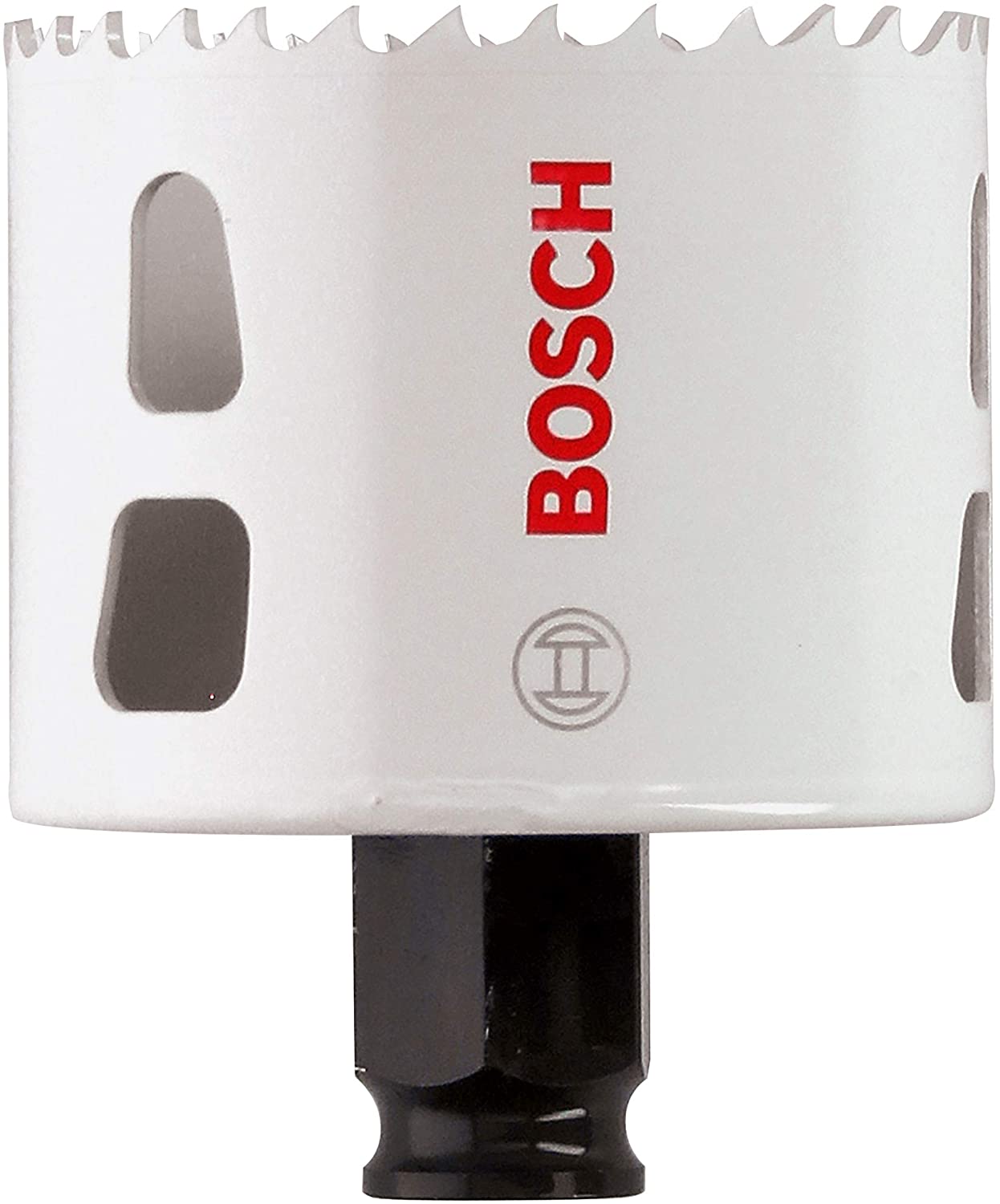 BOSCH Bi-Metal Hole Saw (for Wood and Metals 8% Cobalt Alloy, Progressive Tooth Design, diameter 60 mm, Accessory Drills) - Image 2