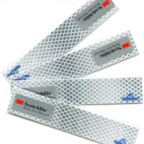 Salzmann Diamond Grade Stickers | Waterproof, All-Weather Reflective Stickers | Made with 3M Diamond Grade