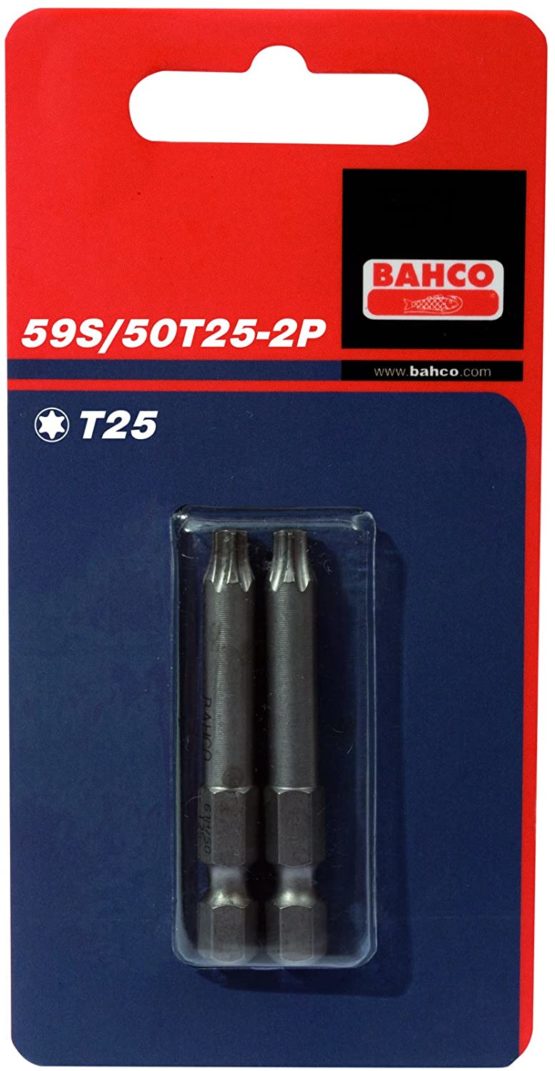 BAHCO BH59S/50T40-2P 2XBITS T40 50MM 1/4 Standard