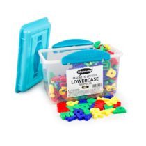 Show Me Tub of 286 Magnetic Lowercase Letters