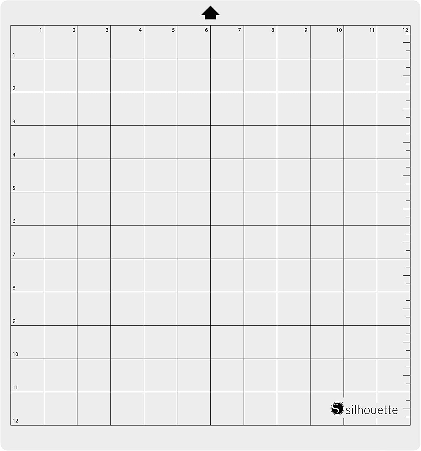Silhouette Cutting Mat Cameo (30.48 x 30.48 cm) Standard Adhesive, 1 Pack, Transparent, 12L x 0.1W cm - Image 2
