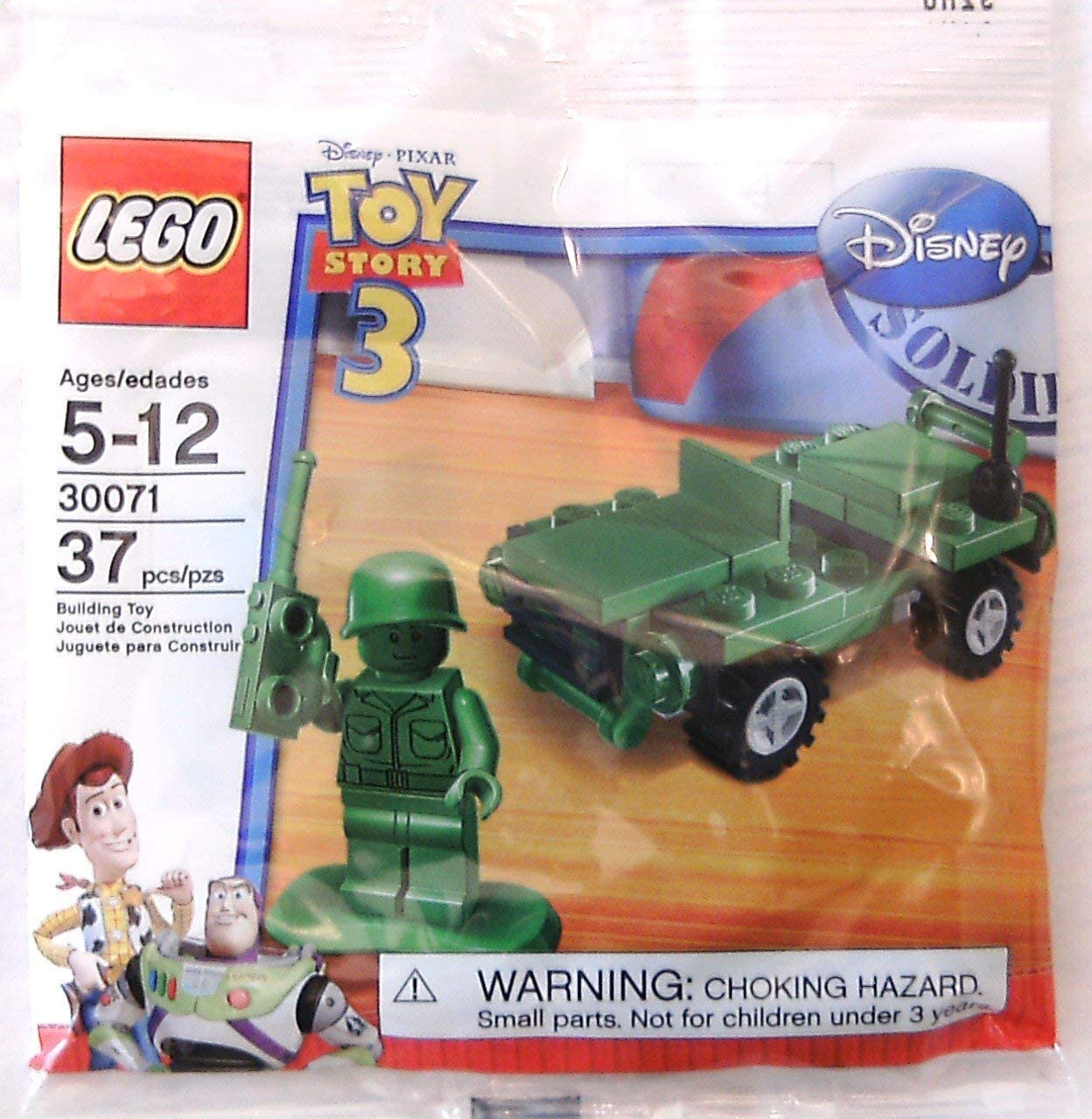 LEGO Toy Story 3 ARMY MAN & JEEP Minifigure Bag 30071 (37 pieces) by LEGO, Multicolor - Image 4