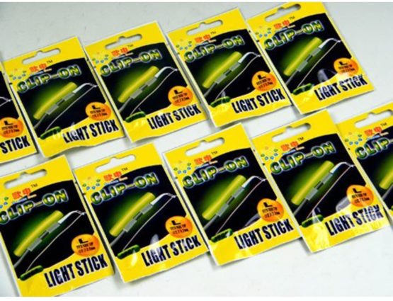 Saim Fishing Glow Sticks, 2.7 x 3.2mm Fishing Light Stick Fishing Green Fluorescent Light 50 Bags 100 Pcs - Image 4