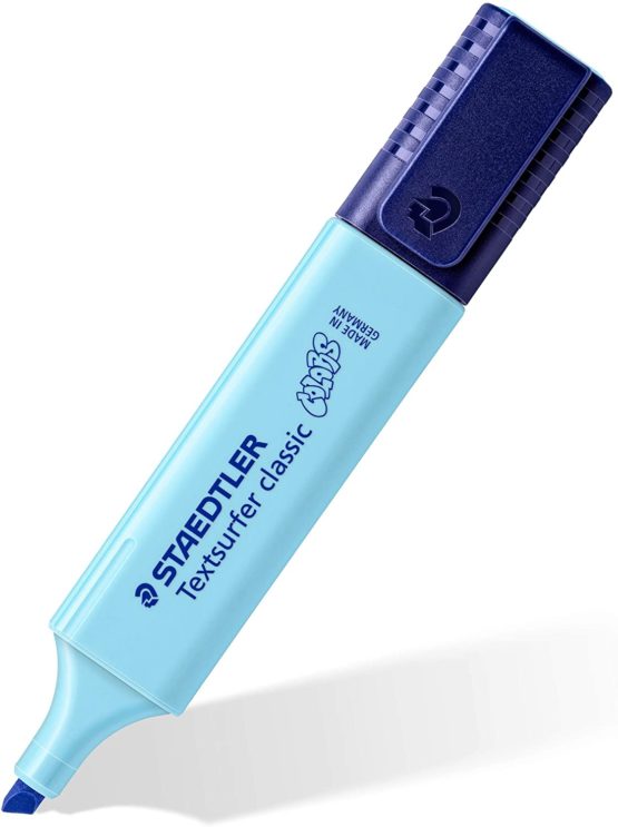 STAEDTLER Textsurfer Classic 364 Edition Colors Highlighter Chisel Tip 1 to 5 mm Sky Blue - Image 2