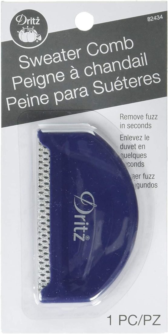 Dritz Sweater Comb, Acrylic, Multicoloured, 2.9 x 5.65 x 0.1 cm