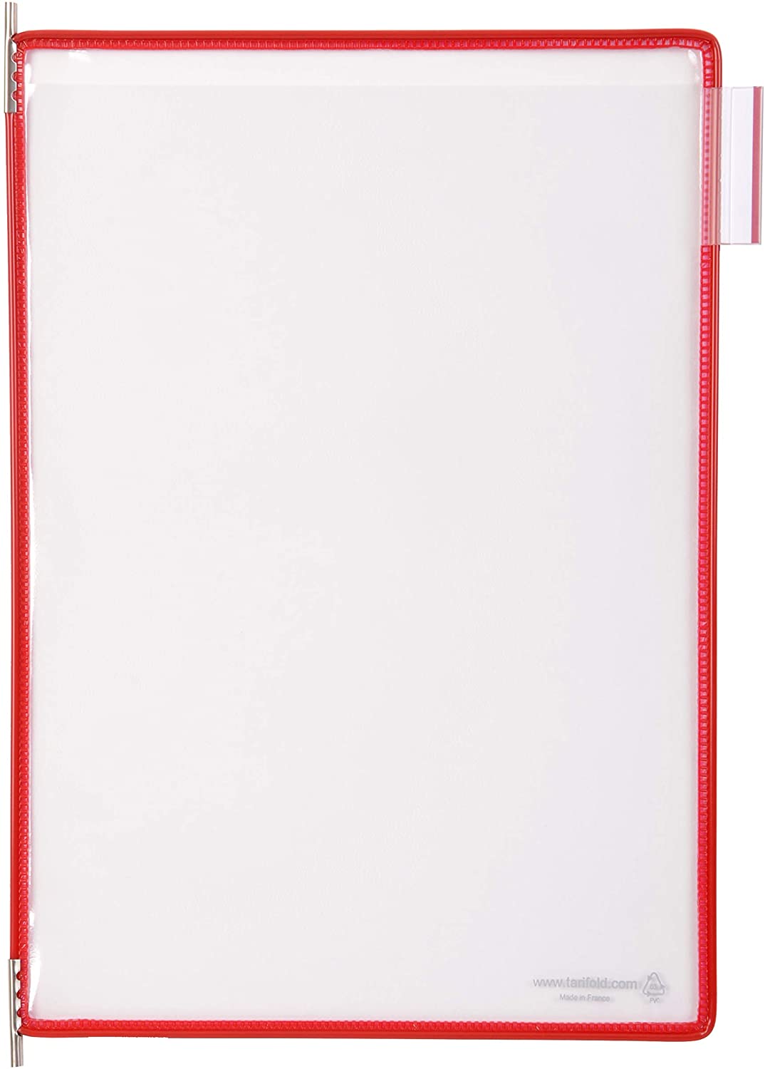 Tarifold A4 Pivoting Pocket - Red (Pack of 10) - Image 2