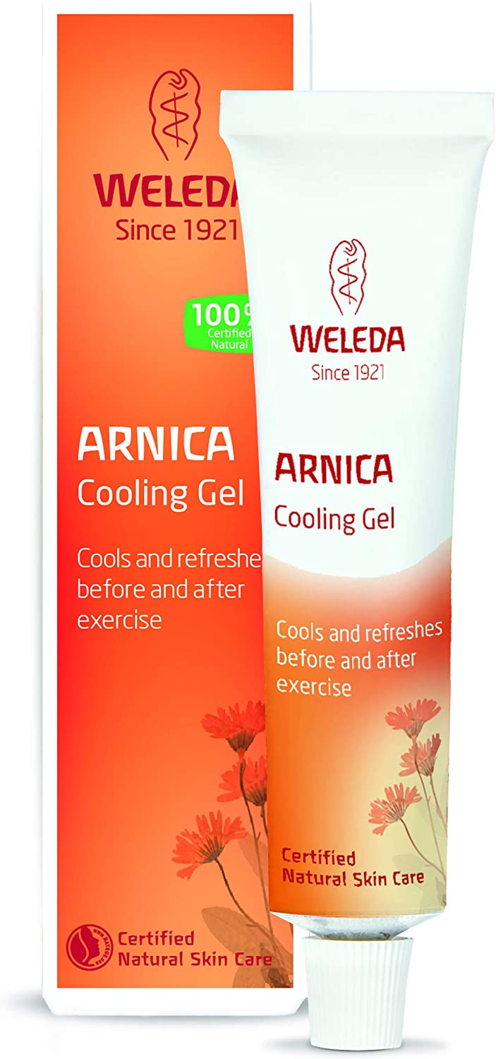 Weleda Cooling Arnica Gel, For Pre & Post Exercise, Helps Stimulate Blood Flow, for Massage Non-Sticky