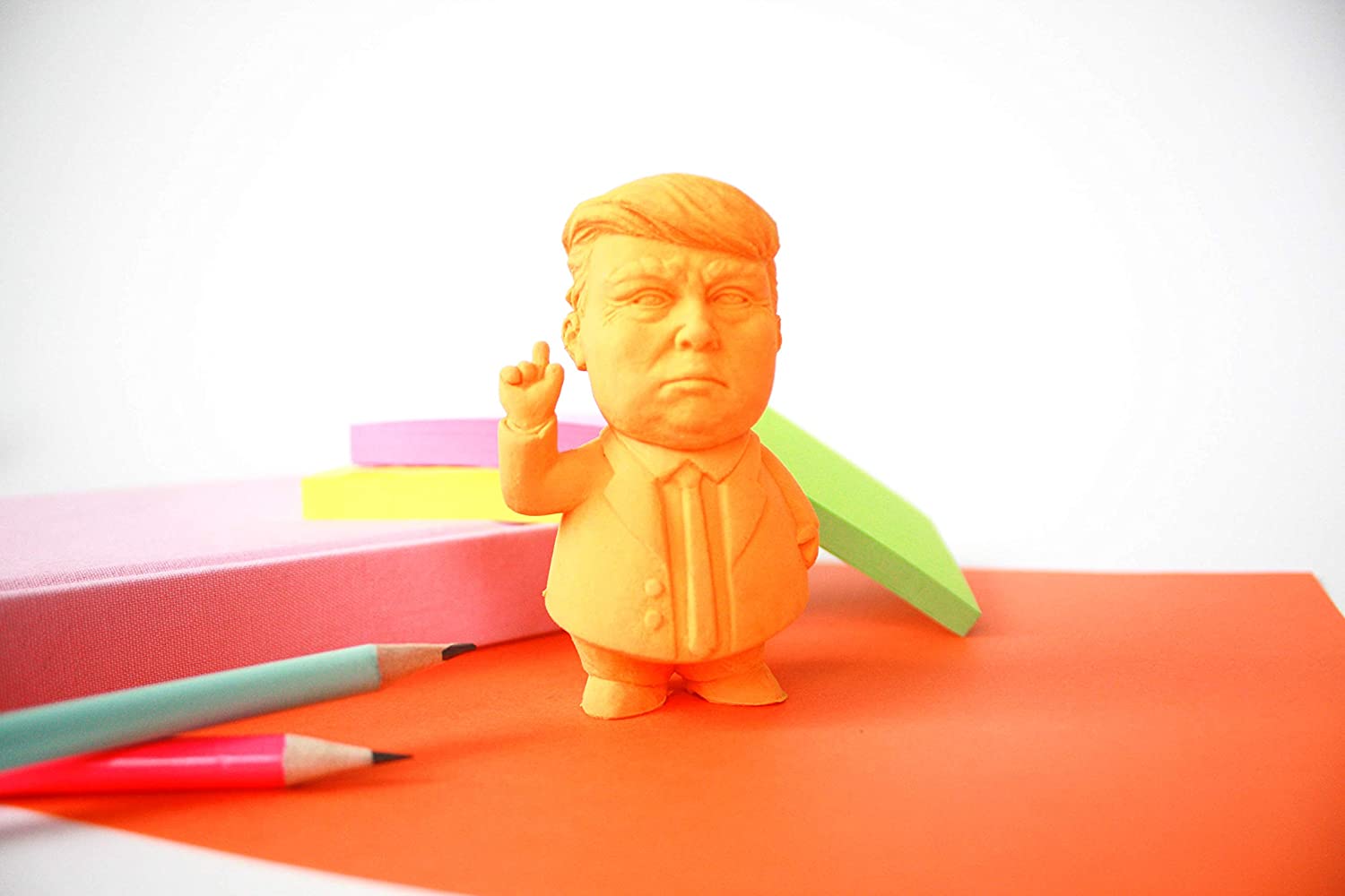 Gift Republic Presidential Eraser Novelty Orange Trump Eraser Gift Idea - Image 2