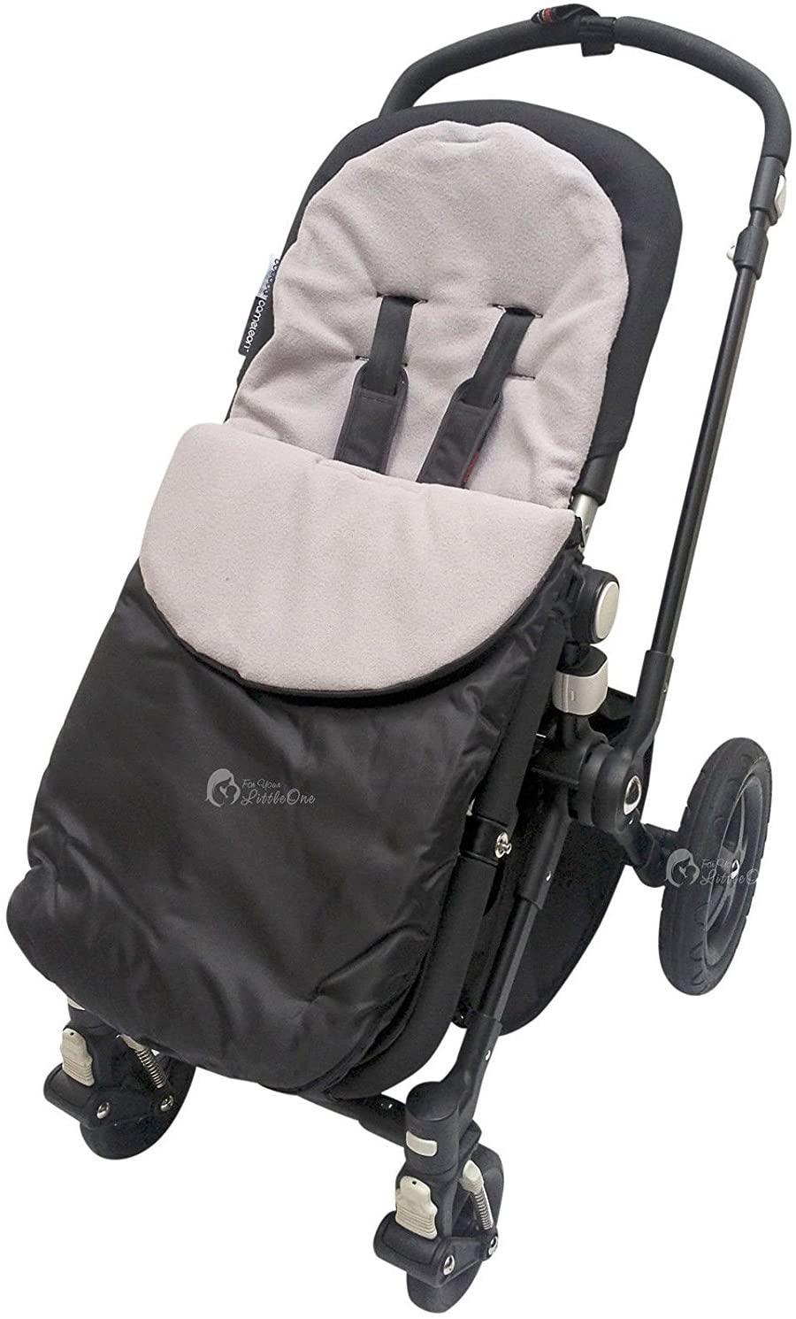 Footmuff/Cosy Toes/Cosy Toes Compatible with Babystyle Oyster/Oyster Max/TS2/Gem/Imp Grey