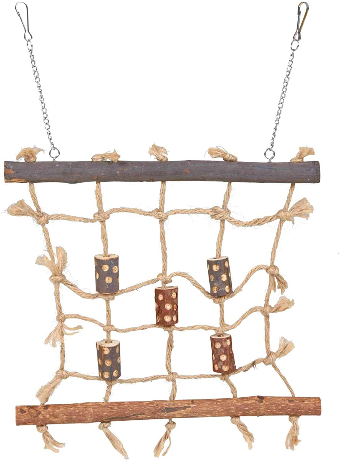 Trixie Natural Living Kletterseilgerüst, 27 × 24 cm, Brown, 27 x 24 cm