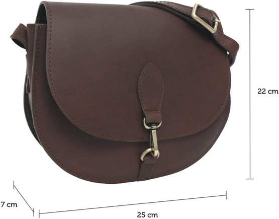 Gusti Handbag Leather - Shoulder Bag Wiebke Evening Bag Small Leather Bag Vintage Leather - Image 2