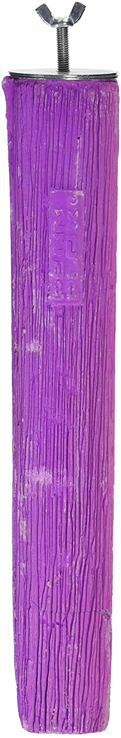 Penn Plax Bird Perch, Non-Skid and Fortified with Calcium, Naturally Trims Bird’s Nails and Beak, Reduces Bird Foot Stress